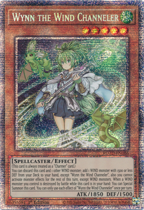 Wynn the Wind Channeler [ROTD-EN086] Starlight Rare | Shuffle n Cut Hobbies & Games