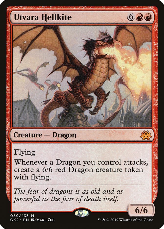 Utvara Hellkite [Ravnica Allegiance Guild Kit] | Shuffle n Cut Hobbies & Games