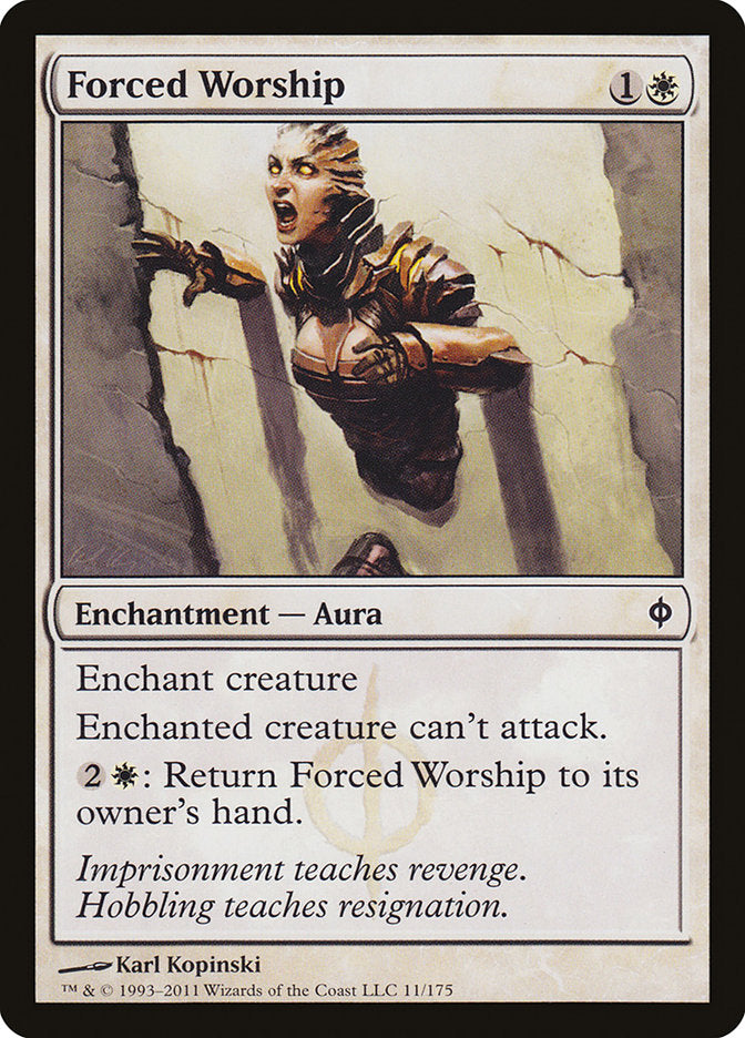 Forced Worship [New Phyrexia] | Shuffle n Cut Hobbies & Games