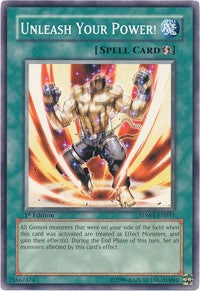 Unleash Your Power! [SDWS-EN031] Common | Shuffle n Cut Hobbies & Games