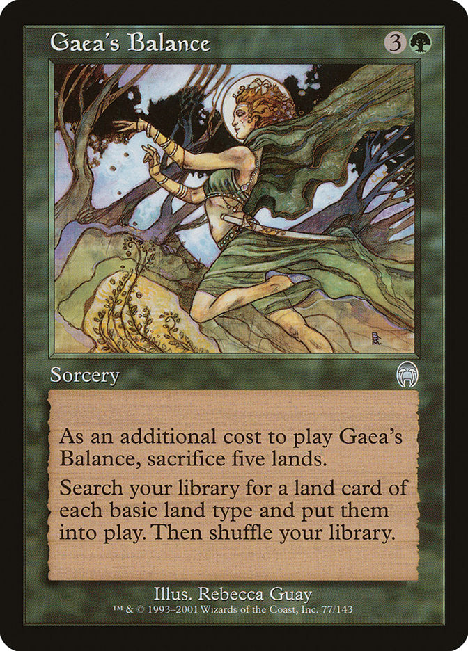 Gaea's Balance [Apocalypse] | Shuffle n Cut Hobbies & Games