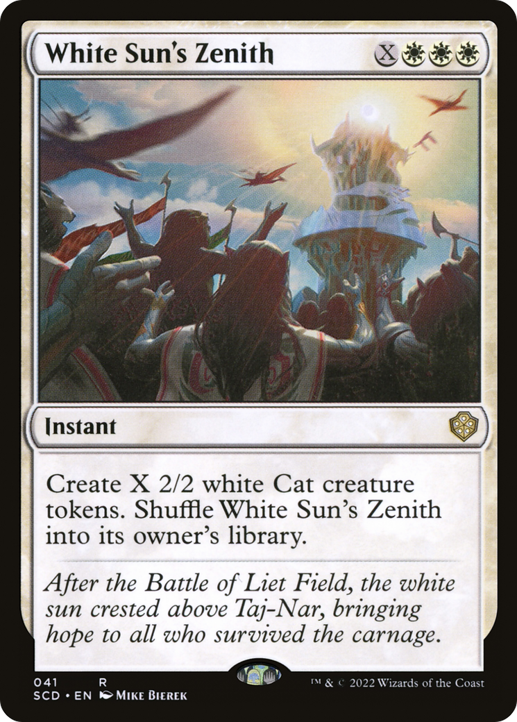 White Sun's Zenith [Starter Commander Decks] | Shuffle n Cut Hobbies & Games