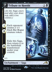 Tribute to Horobi // Echo of Death's Wail [Kamigawa: Neon Dynasty Prerelease Promos] | Shuffle n Cut Hobbies & Games