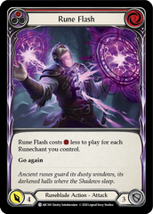 Rune Flash (Red) [ARC100] Unlimited Edition Normal | Shuffle n Cut Hobbies & Games