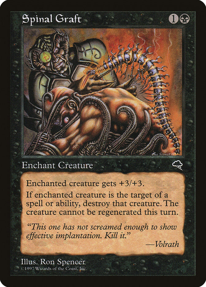 Spinal Graft [Tempest] | Shuffle n Cut Hobbies & Games