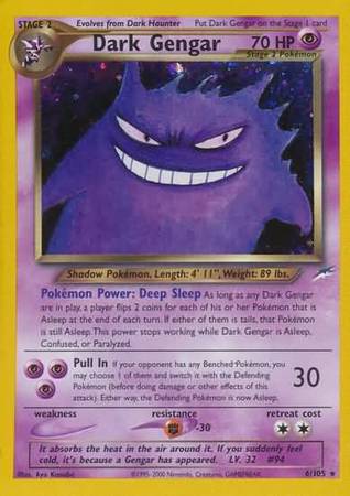 Dark Gengar (6/105) [Neo Destiny Unlimited] | Shuffle n Cut Hobbies & Games