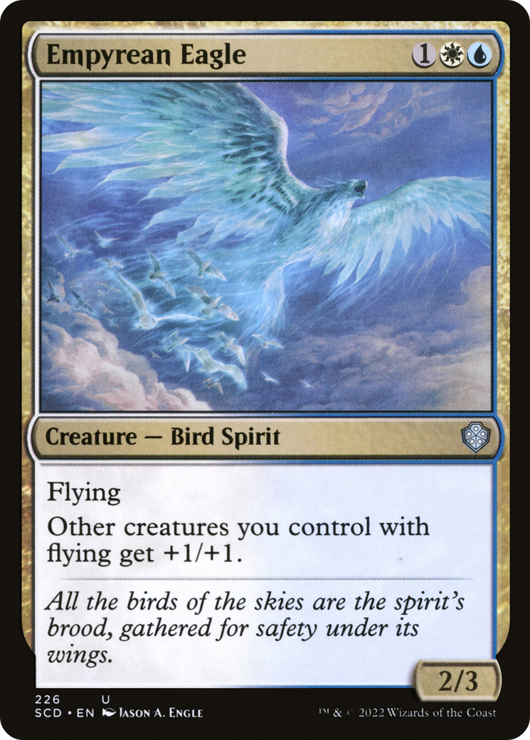 Empyrean Eagle [Starter Commander Decks] | Shuffle n Cut Hobbies & Games