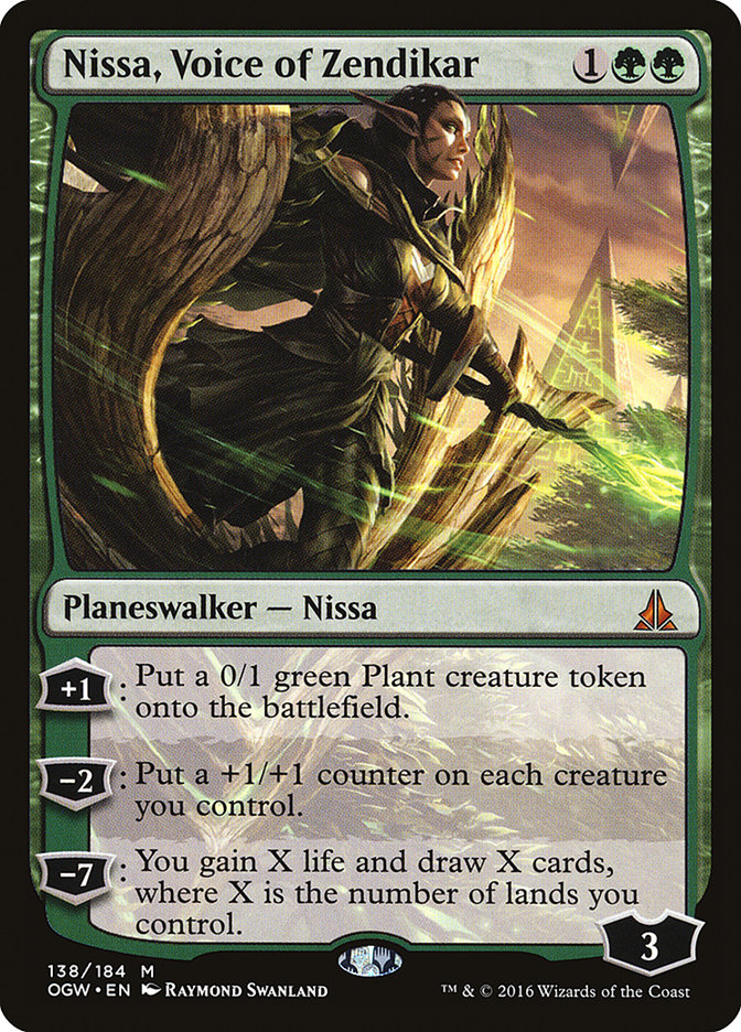 Nissa, Voice of Zendikar [Oath of the Gatewatch] | Shuffle n Cut Hobbies & Games