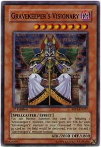 Gravekeeper's Visionary [ABPF-EN027] Super Rare | Shuffle n Cut Hobbies & Games