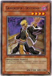 Gravekeeper's Descendant [ABPF-EN028] Rare | Shuffle n Cut Hobbies & Games