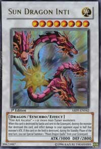 Sun Dragon Inti [ABPF-EN042] Ultra Rare | Shuffle n Cut Hobbies & Games