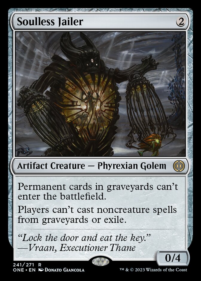 Soulless Jailer [Phyrexia: All Will Be One] | Shuffle n Cut Hobbies & Games