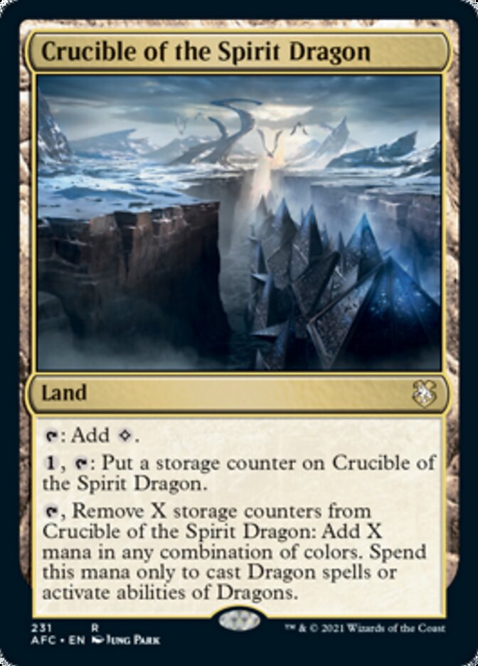 Crucible of the Spirit Dragon [Dungeons & Dragons: Adventures in the Forgotten Realms Commander] | Shuffle n Cut Hobbies & Games