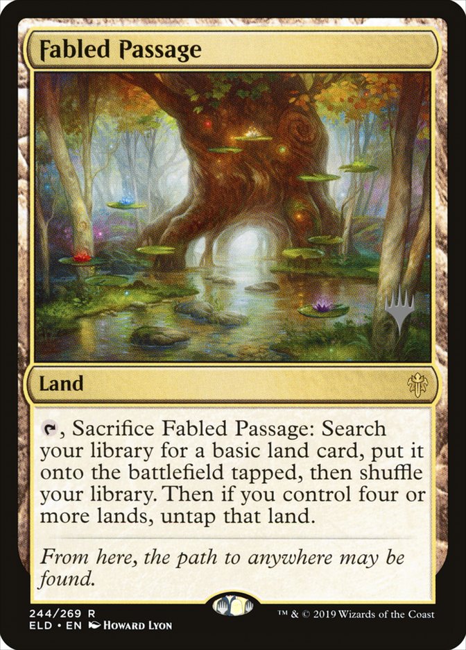 Fabled Passage (Promo Pack) [Throne of Eldraine Promos] | Shuffle n Cut Hobbies & Games