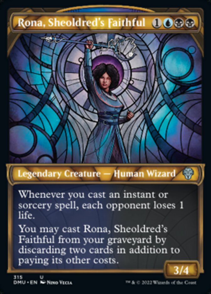 Rona, Sheoldred's Faithful (Showcase) [Dominaria United] | Shuffle n Cut Hobbies & Games