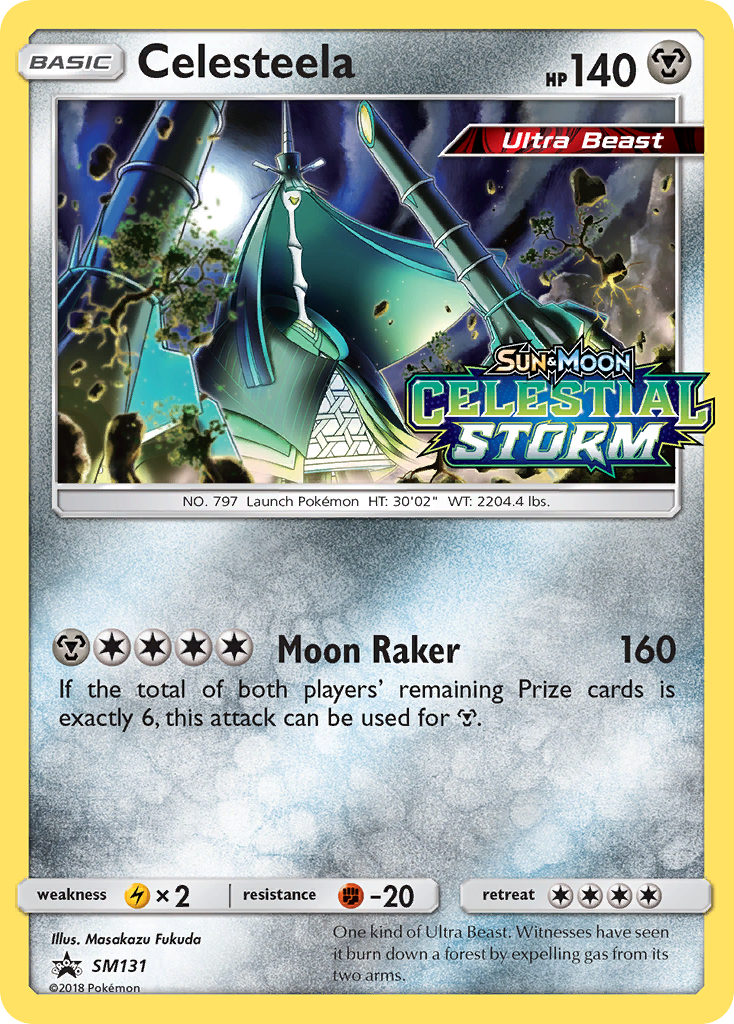 Celesteela (SM131) [Sun & Moon: Black Star Promos] | Shuffle n Cut Hobbies & Games