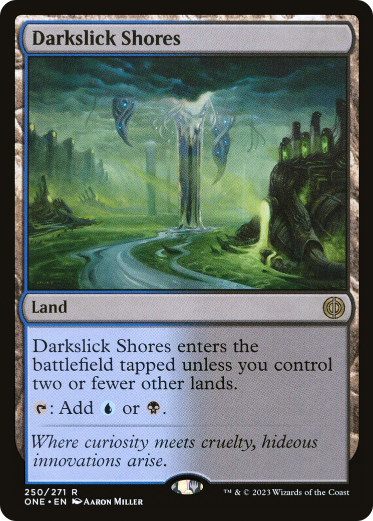 Darkslick Shores [Phyrexia: All Will Be One] | Shuffle n Cut Hobbies & Games