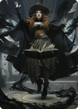 Tasha, the Witch Queen Art Card (41) [Commander Legends: Battle for Baldur's Gate Art Series] | Shuffle n Cut Hobbies & Games