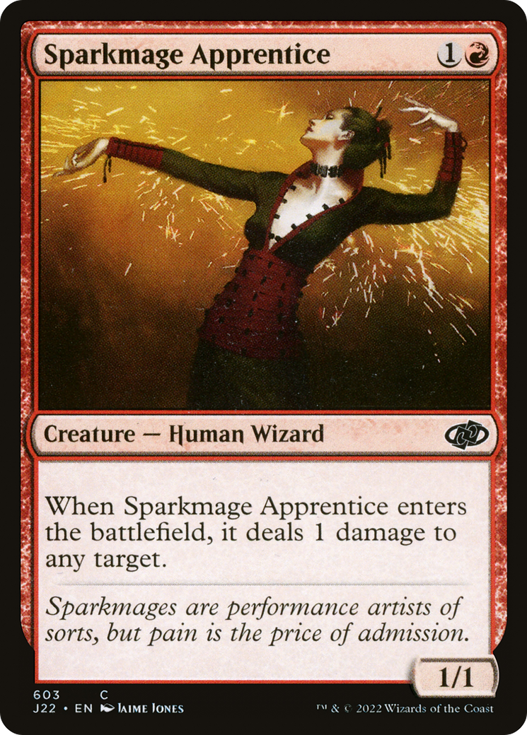 Sparkmage Apprentice [Jumpstart 2022] | Shuffle n Cut Hobbies & Games