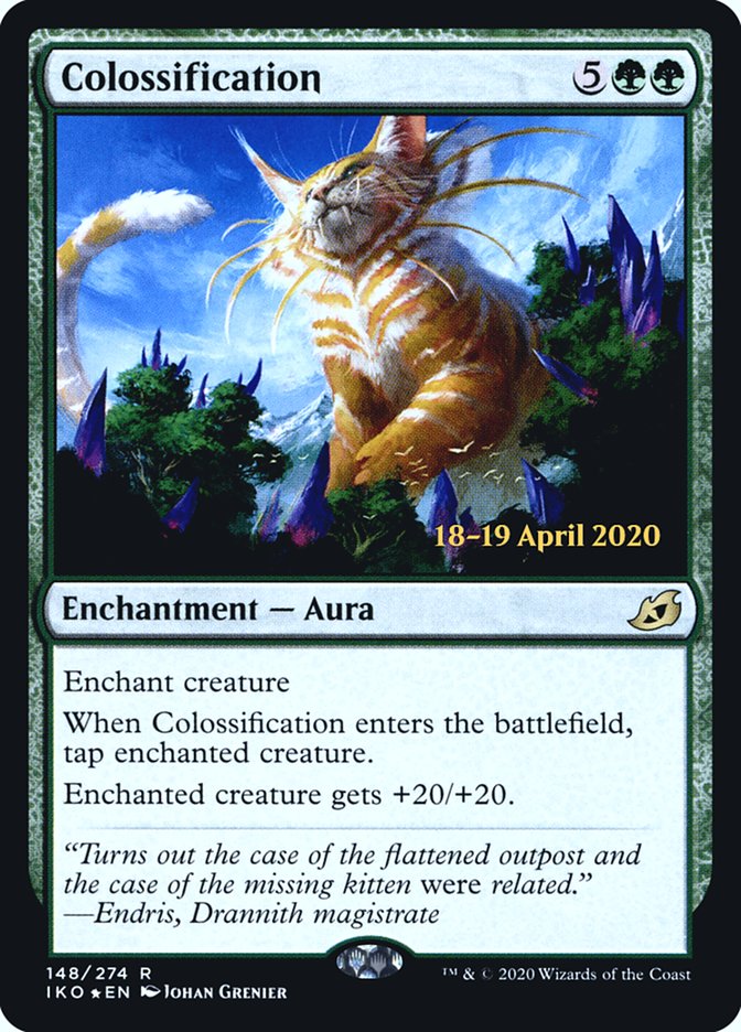 Colossification [Ikoria: Lair of Behemoths Prerelease Promos] | Shuffle n Cut Hobbies & Games