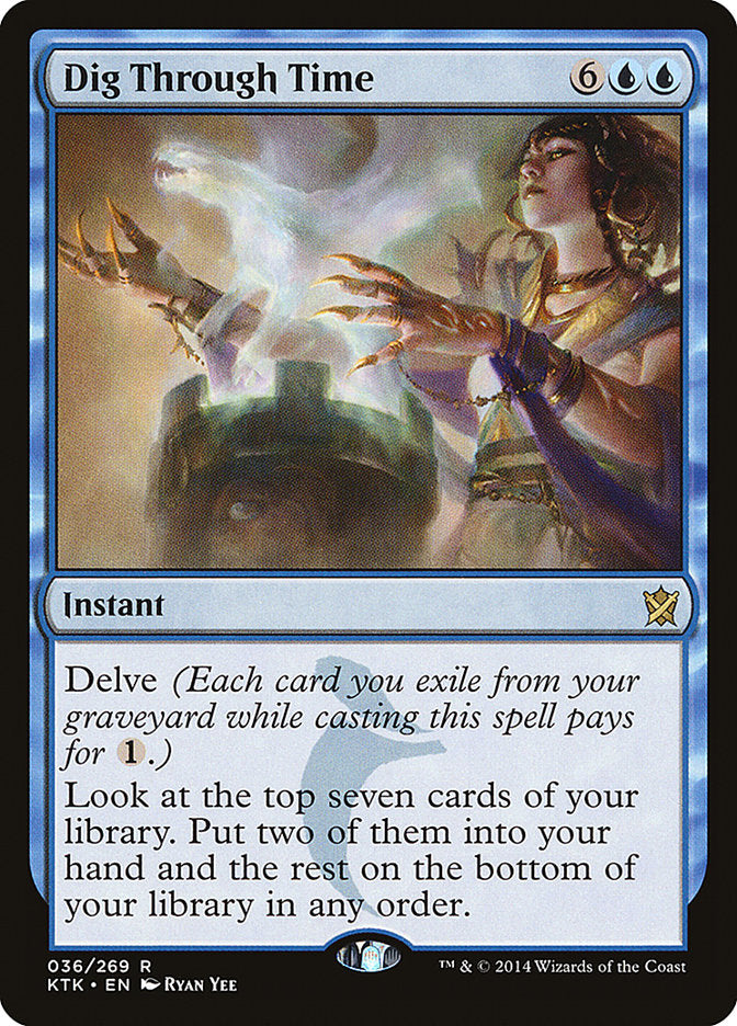 Dig Through Time [Khans of Tarkir] | Shuffle n Cut Hobbies & Games