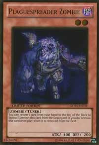 Plaguespreader Zombie [GLD3-EN019] Gold Rare | Shuffle n Cut Hobbies & Games