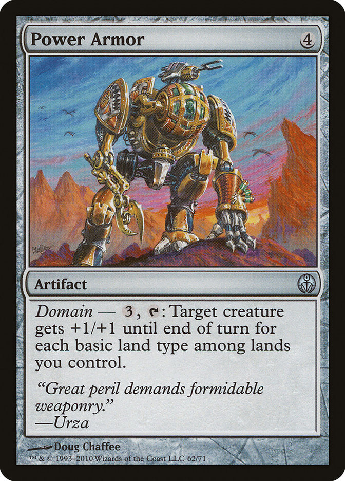 Power Armor [Duel Decks: Phyrexia vs. the Coalition] | Shuffle n Cut Hobbies & Games