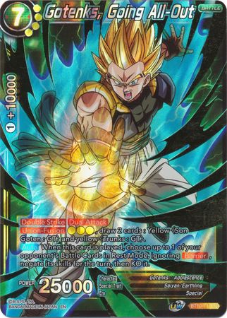 Gotenks, Going All-Out [BT10-110] | Shuffle n Cut Hobbies & Games