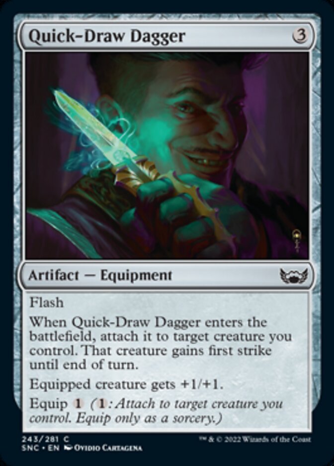 Quick-Draw Dagger [Streets of New Capenna] | Shuffle n Cut Hobbies & Games