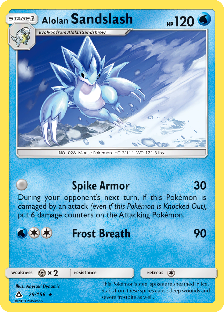 Alolan Sandslash (29/156) [Sun & Moon: Ultra Prism] | Shuffle n Cut Hobbies & Games