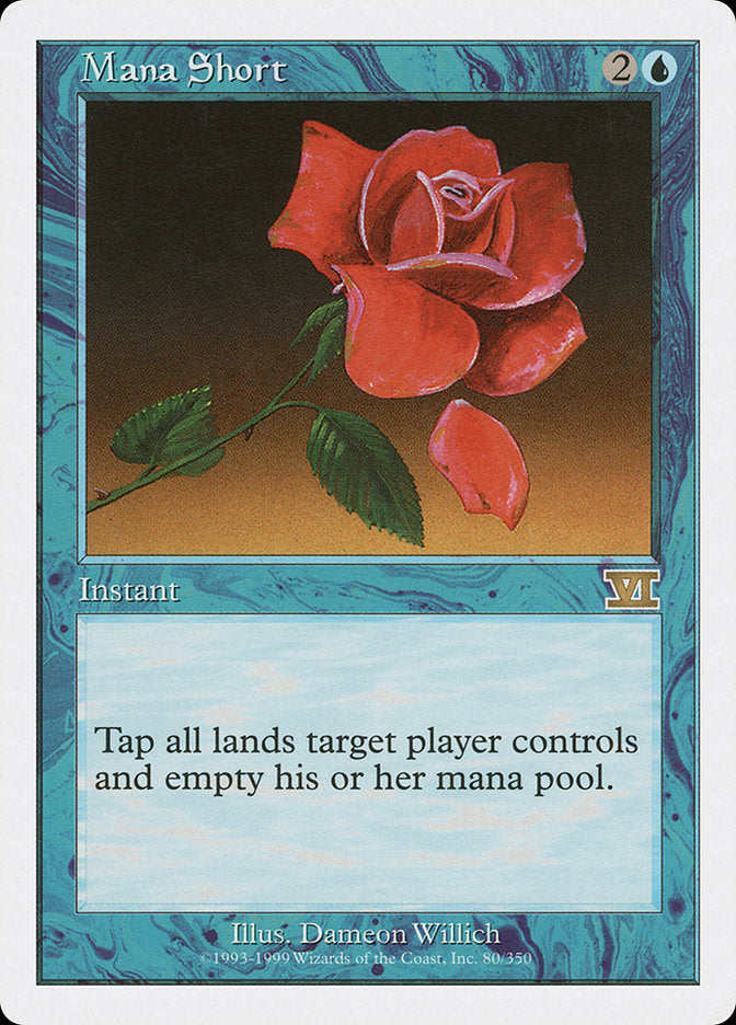 Mana Short [Classic Sixth Edition] | Shuffle n Cut Hobbies & Games