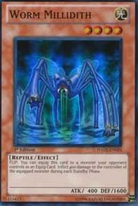 Worm Millidith [HA02-EN024] Super Rare | Shuffle n Cut Hobbies & Games