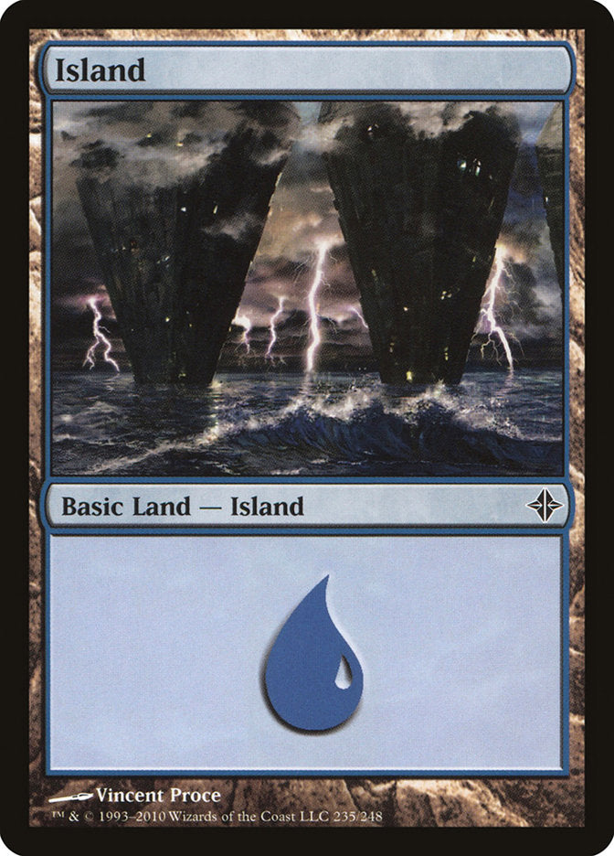 Island (235) [Rise of the Eldrazi] | Shuffle n Cut Hobbies & Games