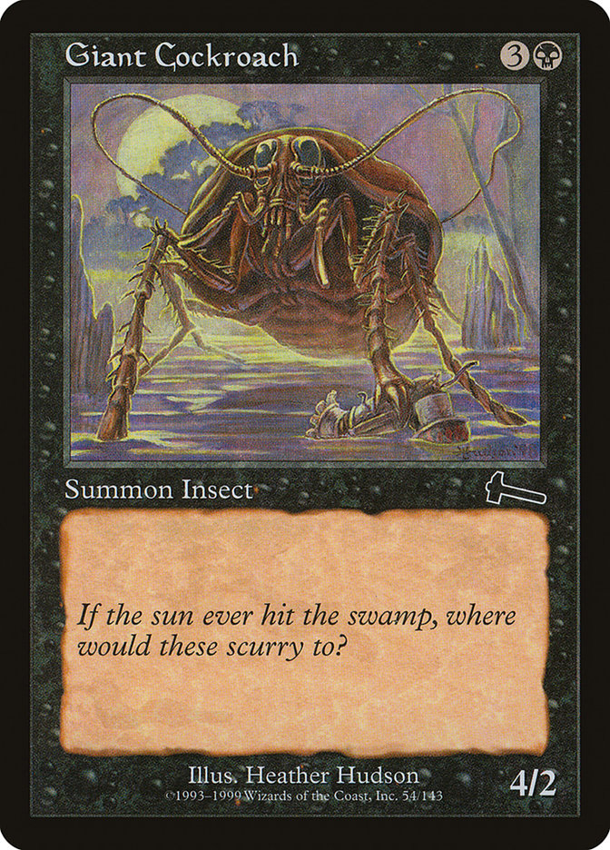 Giant Cockroach [Urza's Legacy] | Shuffle n Cut Hobbies & Games