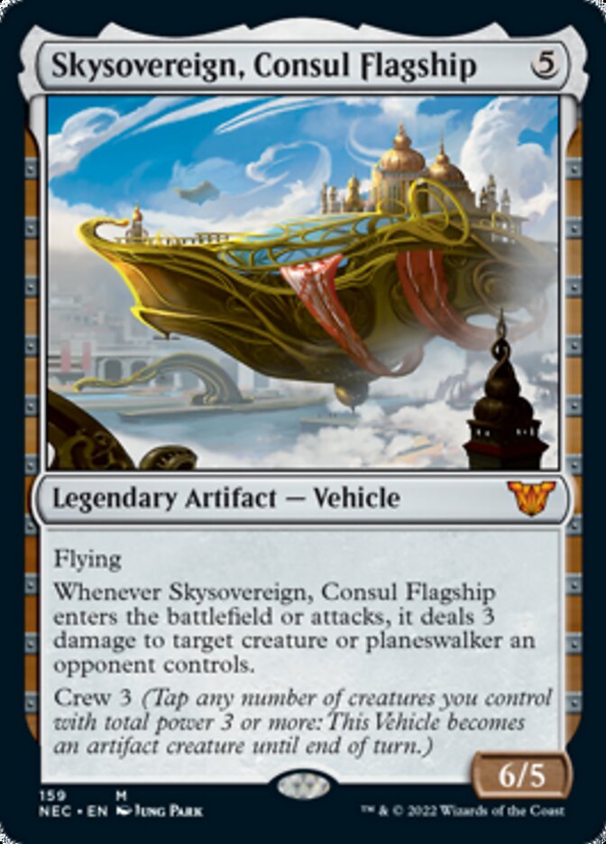 Skysovereign, Consul Flagship [Kamigawa: Neon Dynasty Commander] | Shuffle n Cut Hobbies & Games