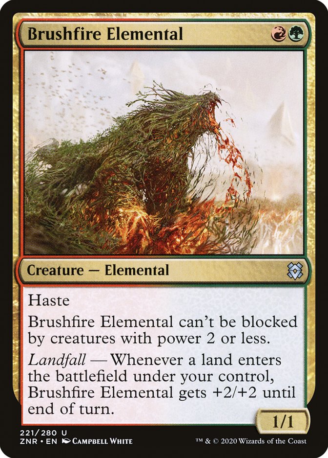 Brushfire Elemental [Zendikar Rising] | Shuffle n Cut Hobbies & Games