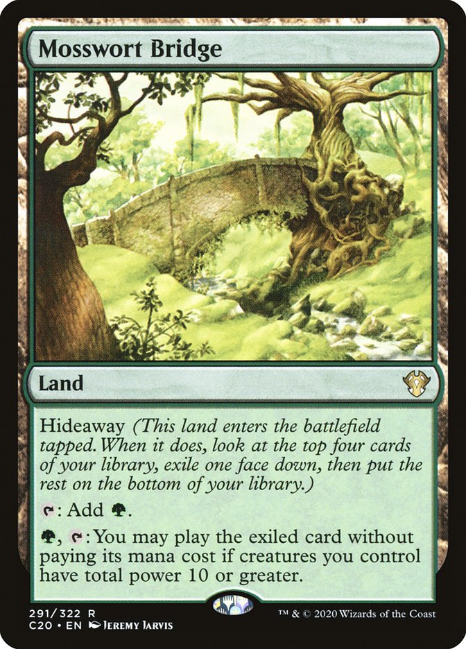 Mosswort Bridge [Commander 2020] | Shuffle n Cut Hobbies & Games