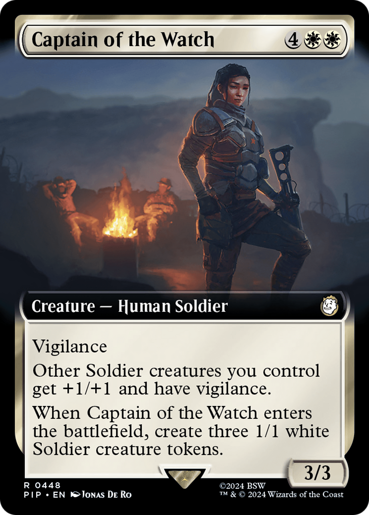 Captain of the Watch (Extended Art) [Fallout] | Shuffle n Cut Hobbies & Games