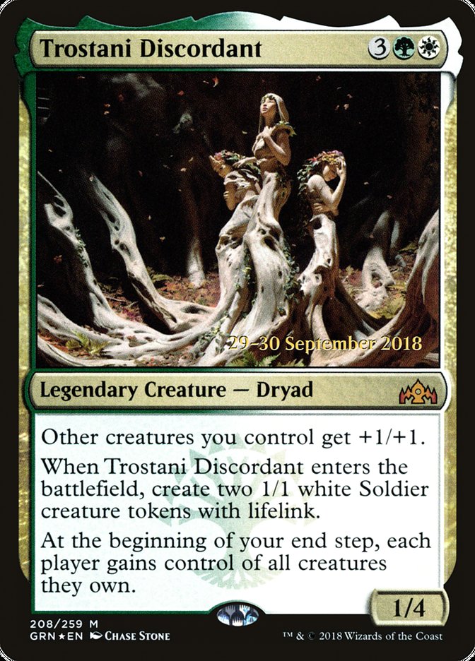 Trostani Discordant [Guilds of Ravnica Prerelease Promos] | Shuffle n Cut Hobbies & Games