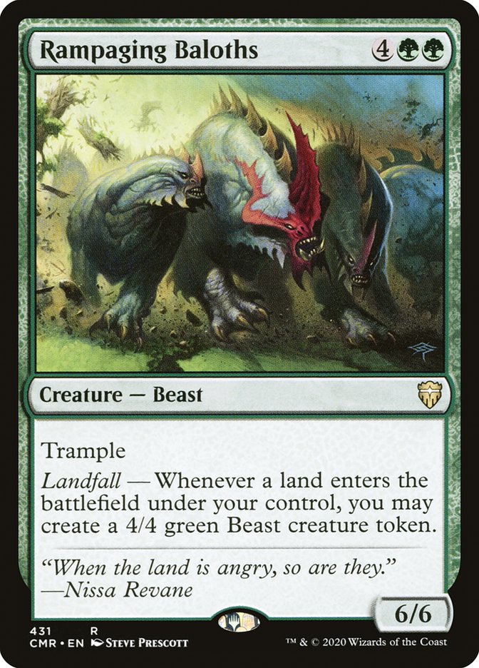 Rampaging Baloths [Commander Legends] | Shuffle n Cut Hobbies & Games