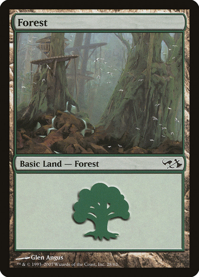 Forest (28) [Duel Decks: Elves vs. Goblins] | Shuffle n Cut Hobbies & Games