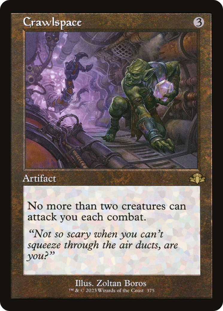 Crawlspace (Retro) [Dominaria Remastered] | Shuffle n Cut Hobbies & Games