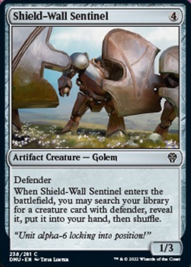 Shield-Wall Sentinel [Dominaria United] | Shuffle n Cut Hobbies & Games