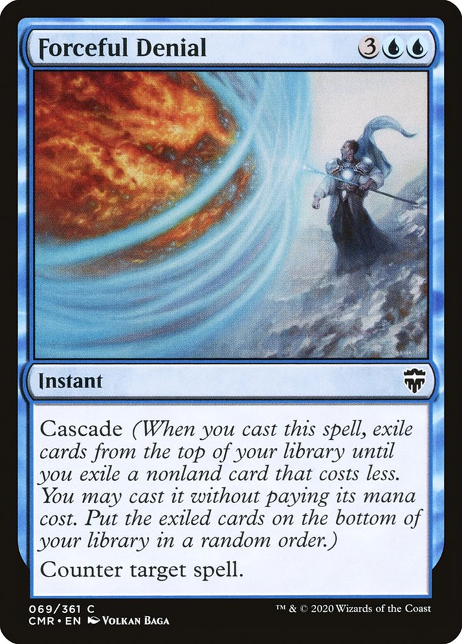 Forceful Denial [Commander Legends] | Shuffle n Cut Hobbies & Games