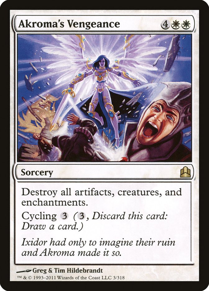 Akroma's Vengeance [Commander 2011] | Shuffle n Cut Hobbies & Games
