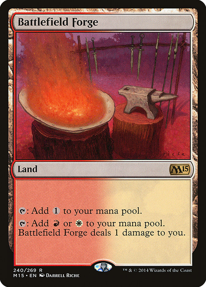 Battlefield Forge [Magic 2015] | Shuffle n Cut Hobbies & Games
