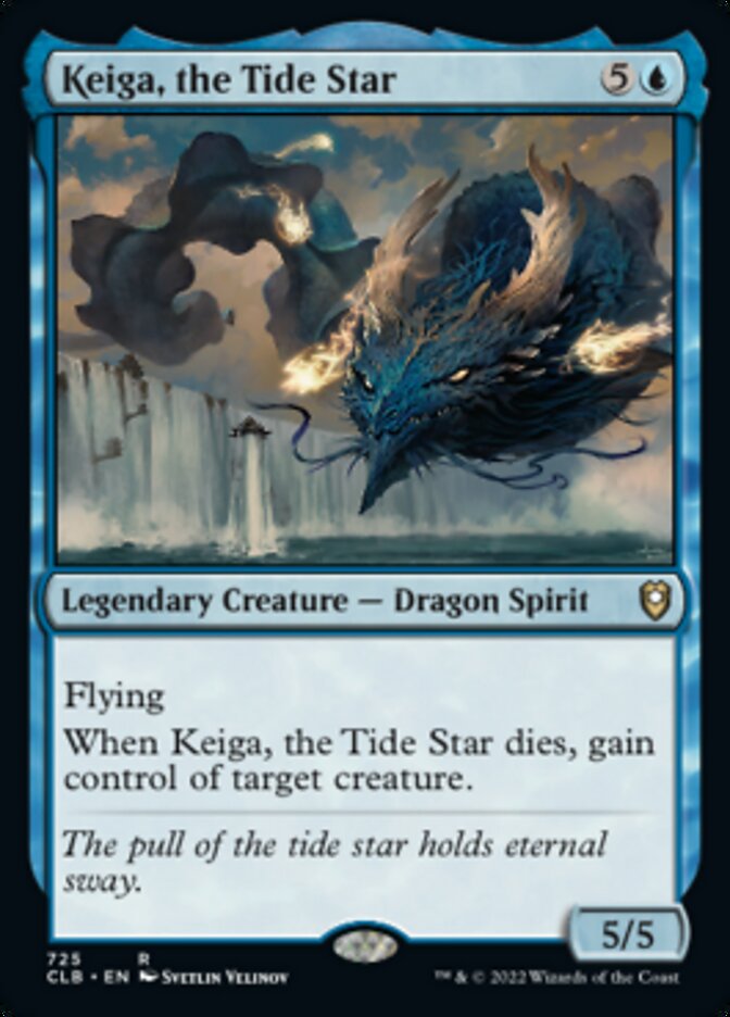 Keiga, the Tide Star [Commander Legends: Battle for Baldur's Gate] | Shuffle n Cut Hobbies & Games