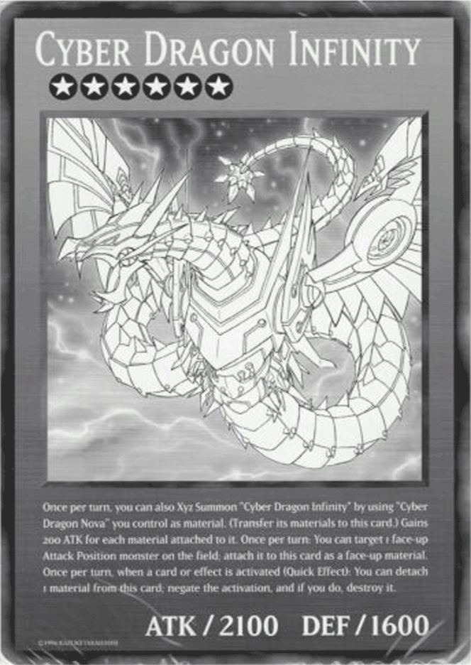 Cyber Dragon Infinity (Oversized) Common | Shuffle n Cut Hobbies & Games