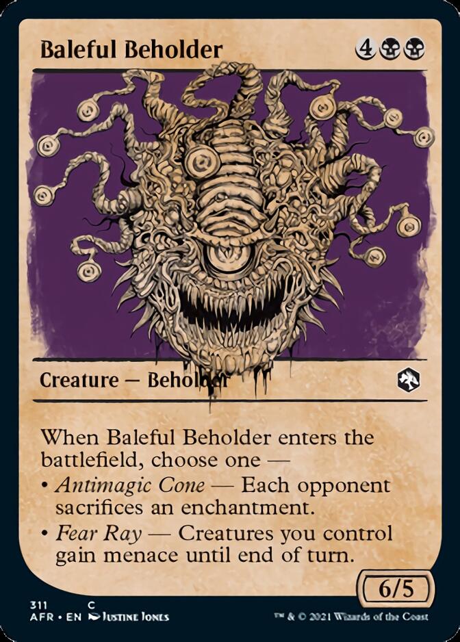 Baleful Beholder (Showcase) [Dungeons & Dragons: Adventures in the Forgotten Realms] | Shuffle n Cut Hobbies & Games