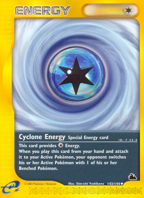 Cyclone Energy (143/144) [Skyridge] | Shuffle n Cut Hobbies & Games